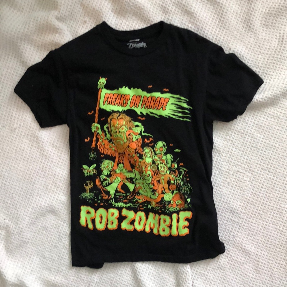 S/M black Rob Zombie t shirt